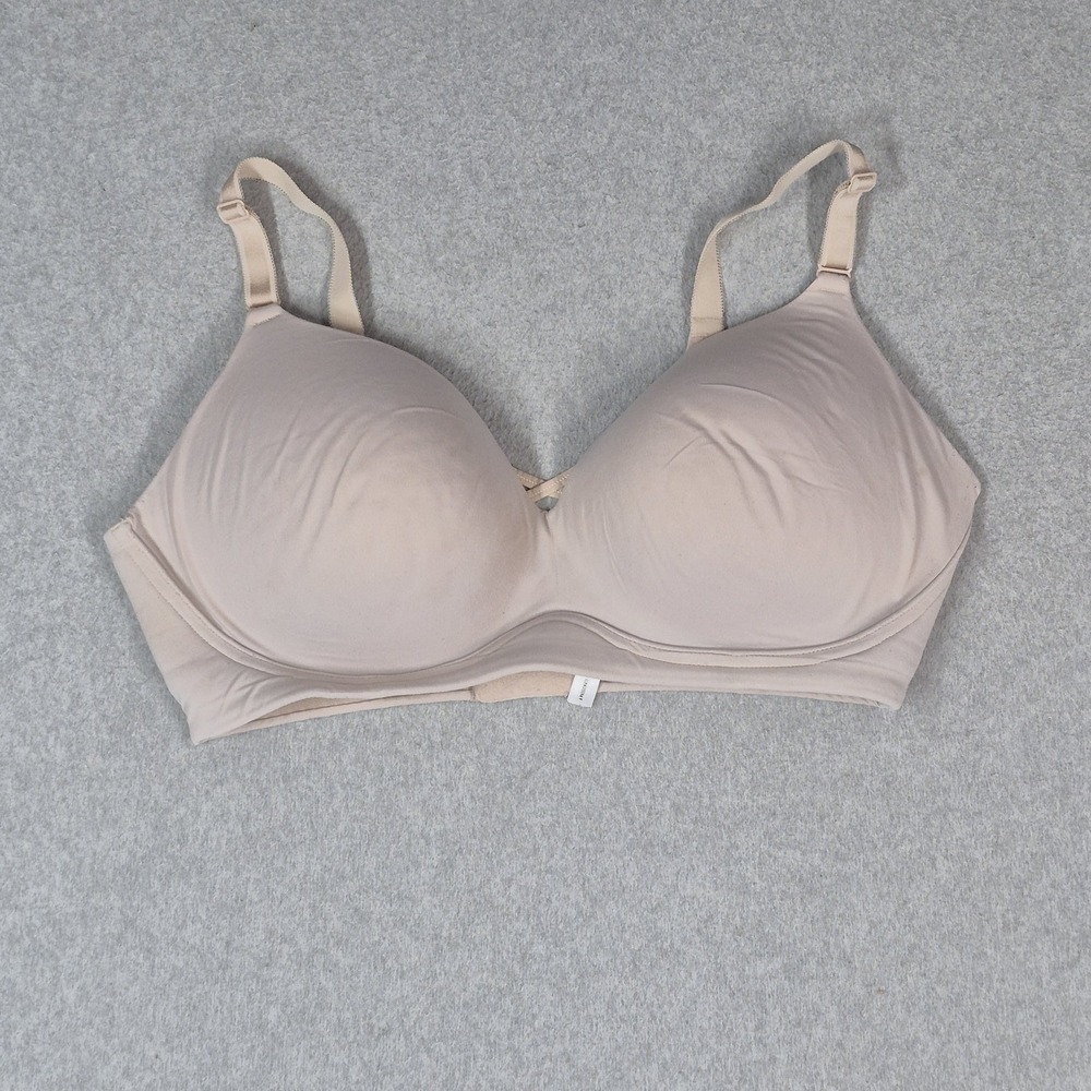 Torrid Curve Women Bra 40DDD Beige Lightly Lined Adjustable Straps READ